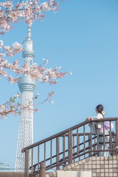 Apartamento 203 Oshiage Sta 3Mins Walk! Wi-Fi Elevator 4Pax Tokio Exterior foto